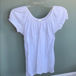 White cotton shirt